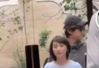 胡歌上海买房被偶遇 头顶秃了一大片 老婆陪同 长相普通