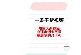 一年一次折扣季！加拿大办理电话卡宽带 这样选最省钱