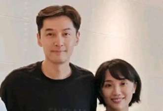 胡歌带老婆上海看房，32岁黄曦宁素颜白净但显老，穿得宽松像孕妇