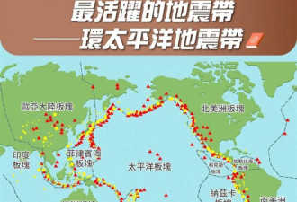 全球最活跃地震带曝光
