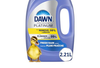 7.7 折， Dawn Platinum 洗洁精补充装，清新雨香，2.21 升