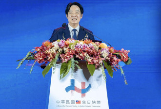 赖清德双十演说：国防预算增加 加速打造台湾之盾