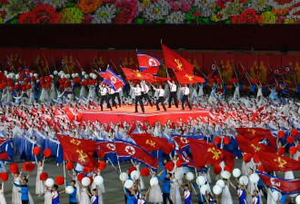 庆祝朝鲜劳动党成立80周年大会现场 高清大图来了