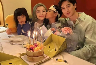 刘璇为儿子庆10岁生日，赳赳完美复刻爸妈高颜值