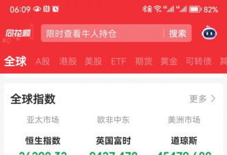 突发：全球股市大幅下跌 有啥大事要发生吗
