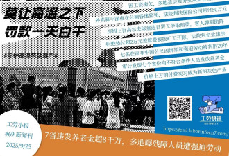 7省违发养老金超8千万,多地曝残障人员遭强迫劳动