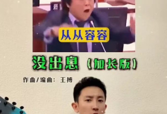 民进党王世坚"从从容容游刃有馀"成神曲两岸爆火