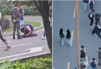 重庆职校生当众磕头跪爬 网民痛批霸凌