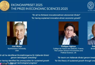 2025诺贝尔经济学奖，解释了为什么要“反内卷”