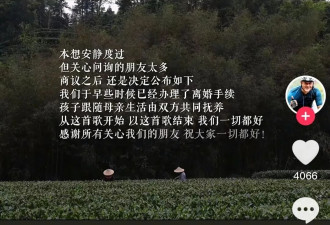 李亚鹏与海哈金喜宣布离婚,女方承认很久没一起了