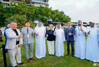 李锐在迪拜拿下12亿元订单 晒与多名王室成员合影
