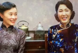 吴越曾黎同框对比！一个自然老去一个脸僵浮肿