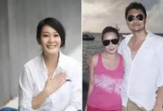 刘若英一家三口海边度假，10岁儿子长高不少