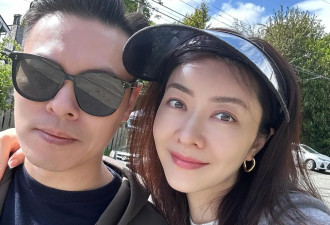 熊黛林和婆家人旅游，百亿婆婆同框出镜，大姑姐郭可盈很漂亮