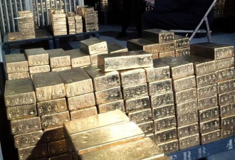 越来越多的国家把黄金运送到中国
