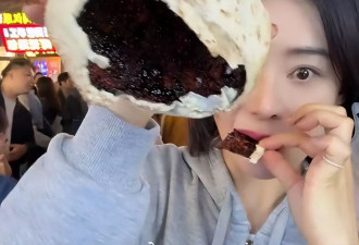 38岁袁姗姗回襄阳探亲，整容痕迹明显