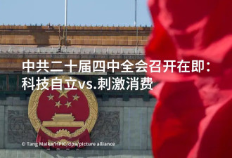 中共二十届四中全会在即：科技自立vs.刺激消费
