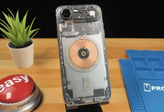 博主成功拆解iPhone Air 打造“透明版”机型