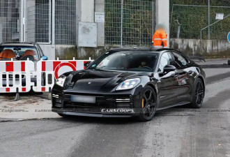 最强动力版本 保时捷Panamera Turbo GT谍照