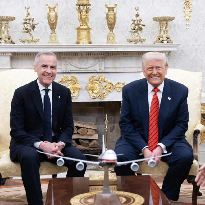Carney: The White House insists that Canada is "not for sale" Trump: Never say never - VOCO News|Global Chinese Instant News Information Network
