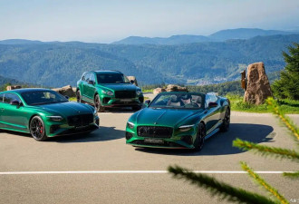 宾利添越S、欧陆GT Speed/GTC Speed特别版官图