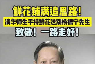 翁帆痛别杨振宁:嫁过了高山、大海，以后再婚...