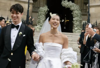 纪梵希中法混血继承人大婚，迎娶韩国女同学