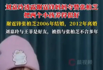 刘嘉玲透露谢霆锋妈妈夸赞张柏芝：把两个小孩养得很好