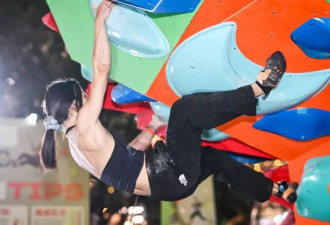 “下班当猴子”！年轻人爱上抱石攀岩