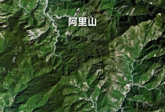每条街道都清晰可见,看卫星视角下的中国台湾省