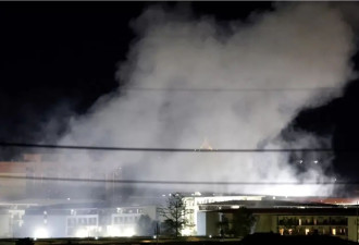 浓烟滚滚！缅甸军方再次爆破拆除KK园区建筑