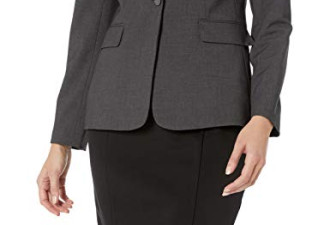9.3 折, Calvin Klein Women's One Button Lux Blazer