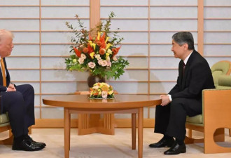 特朗普与日本天皇会面，日媒披露谈话内容