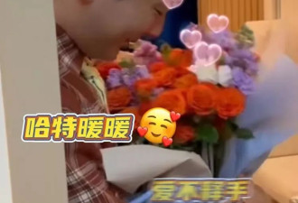黄晓明晒儿子探班视频,8岁小海绵长高了,父子俩相处温馨又愉快