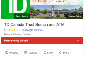 Scotiabank、TD掀"关门潮": 安省多地彻底没银行了! 居民企业炸锅