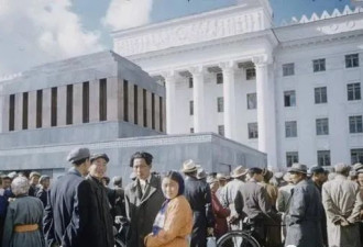 老照片：60年代蒙古首都 生活水平比我们强多了