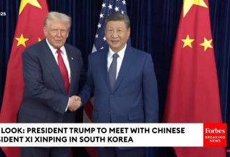 快讯：川习峰会登场 川普、习近平会晤