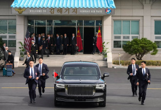 川习会圆满落幕!中方保镳"追车画面"曝光,肉身保护习