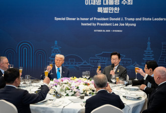美国大米 牛肉饼 千岛酱：特朗普在亚洲吃了什么