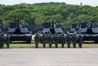 “地表最强战车”成军 臂章绣Taiwan ARMY