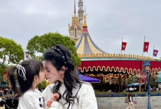 奚梦瑶为混血女儿庆生，4岁Romee遗传妈妈超模腿，身高好优越