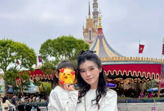 奚梦瑶为混血女儿庆生，4岁Romee遗传妈妈超模腿，身高好优越