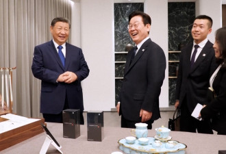当习近平和李在明开起间谍玩笑