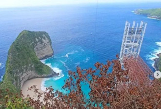 巴厘岛叫停著名景点悬崖电梯工程，由中企承建