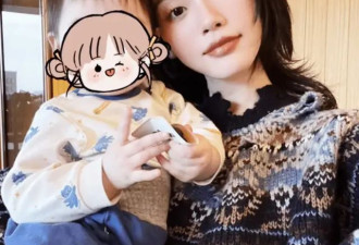 奚梦瑶好奢侈，背79万的包陪儿女游玩，女儿萌宠可爱大长腿
