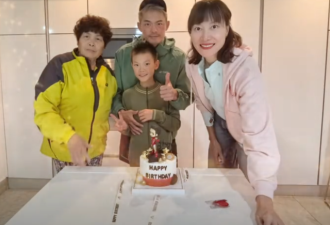 林丹西班牙为儿子庆生，一家四口住独栋别墅