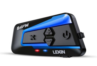 7.1 折,带音乐共享功能的 LEXIN 摩托车蓝牙耳机, 最多可加10人