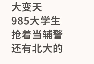 北京大学毕业考辅警?官网悄悄改图了....