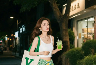 杨幂的 “色彩碰撞 + 单品叠搭” 穿搭