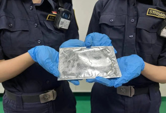 一进境函件内含毒品粉末36克，被广州海关查获